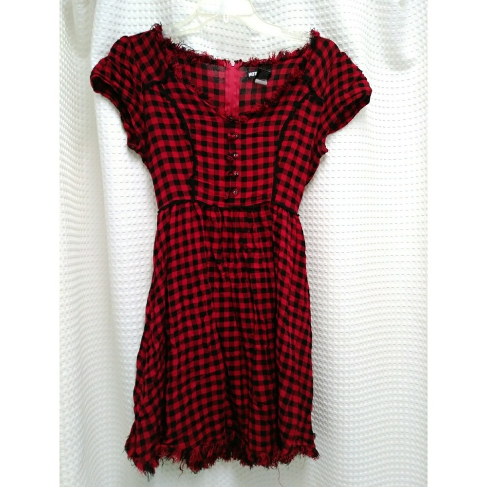 SOLD Hot topic Checkered dress